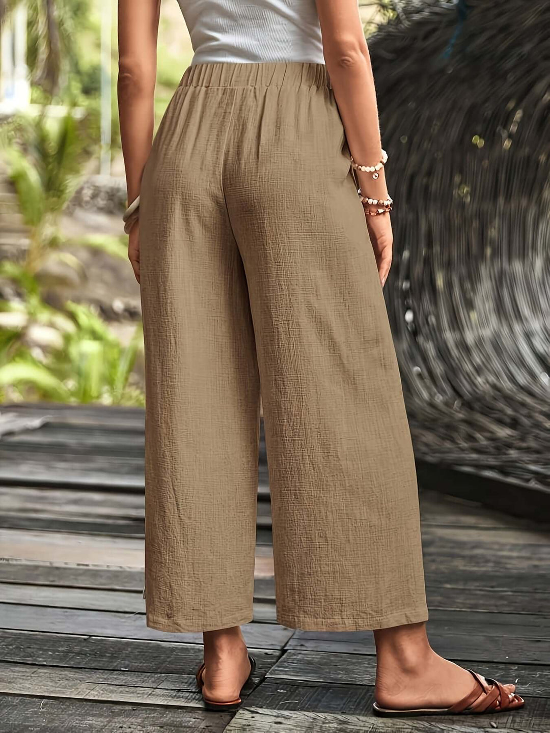Women's Wide-Leg Trousers