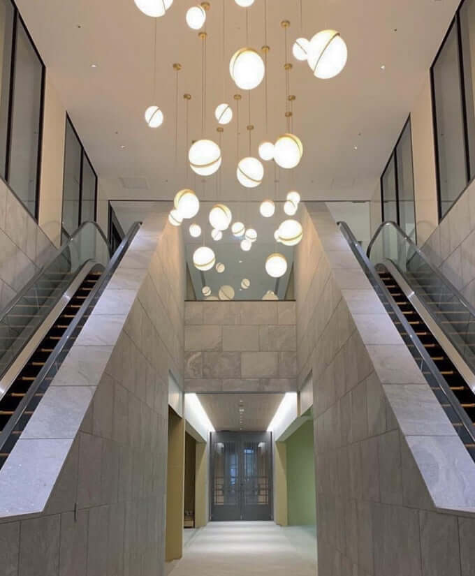 Modern Crescent Pendant Lamp