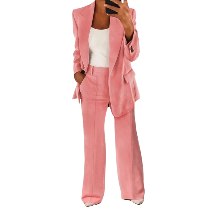 Elegant Blazer and Trousers Set
