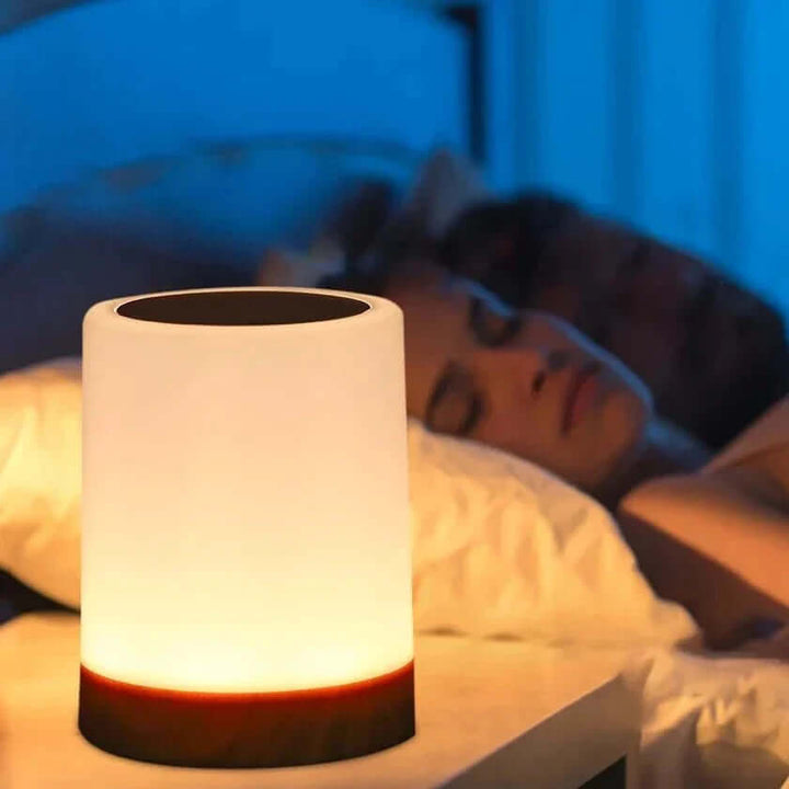 Portable LED Table Lamp with Touch Control & Remote