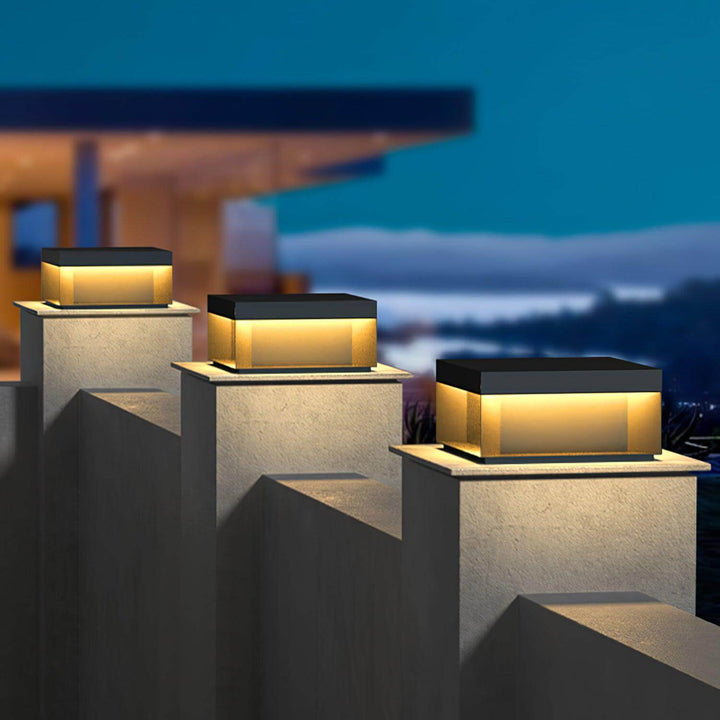 Solar Outdoor Post Light - Weatherproof IP65