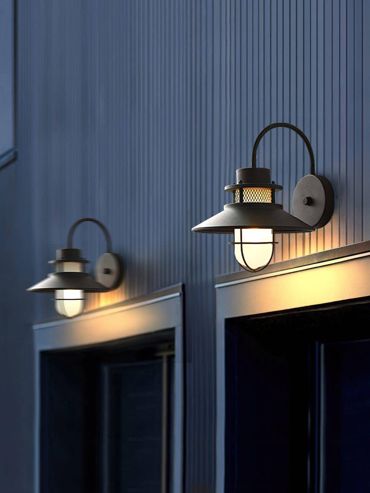 Outdoor Wall Lamp with IP65 Moisture Protection