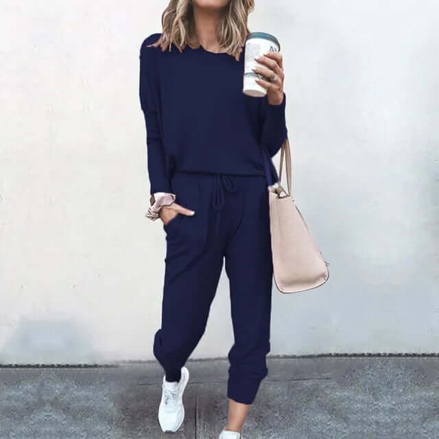 Women's Loose Tracksuit Set for Casual Comfort