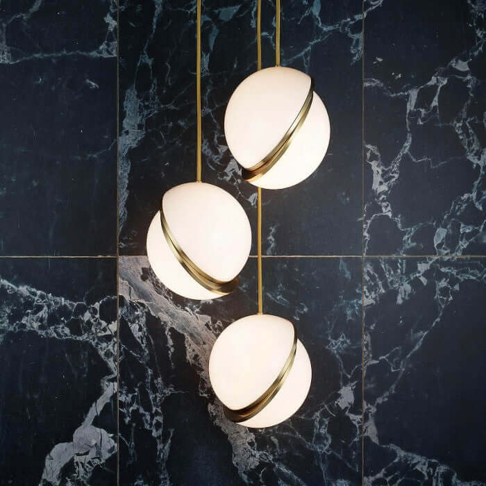 Modern Crescent Pendant Lamp