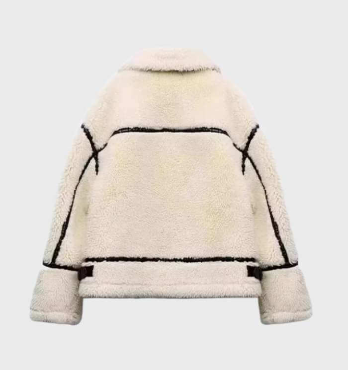 Women's Oversized Fleece Zip Jacket