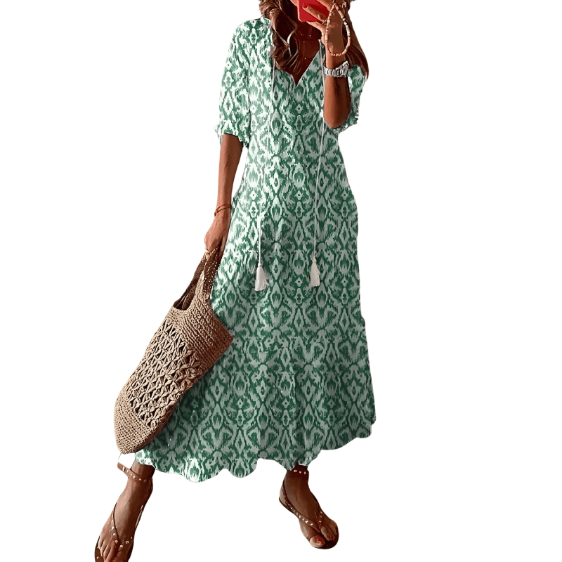 Flowing Summer Maxi Dress
