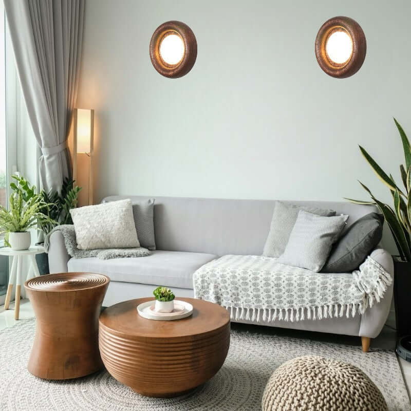 Modern Wood & Acrylic Wall Light