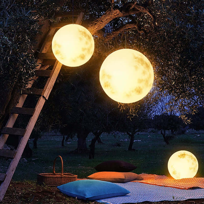 Outdoor LED Moon Lamp - 20cm, 30cm, 40cm, 50cm