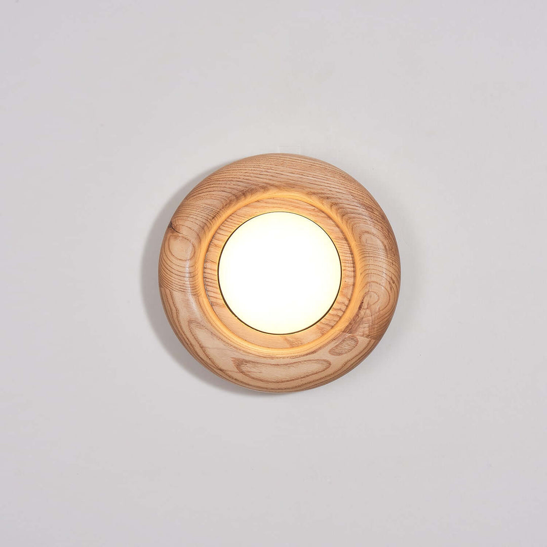 Modern Wood & Acrylic Wall Light