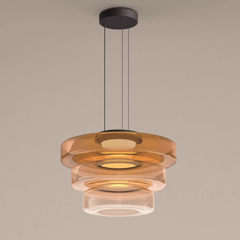 Modern Glass Pendant Light Fixture