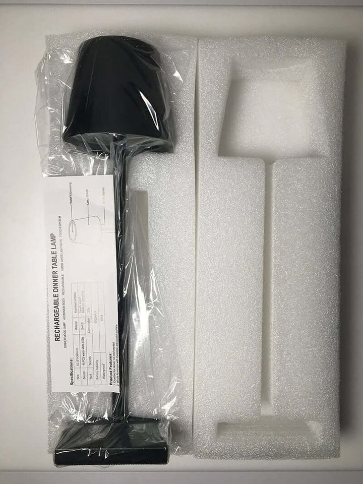 Rechargeable LED Table Lamp - Cordless & Dimmable