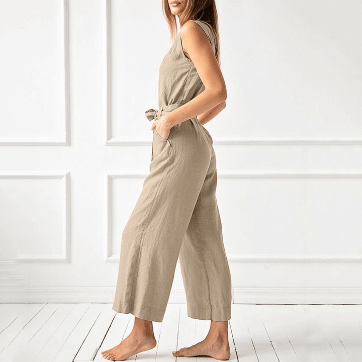 Women's Relaxed Wide Leg Jumpsuit