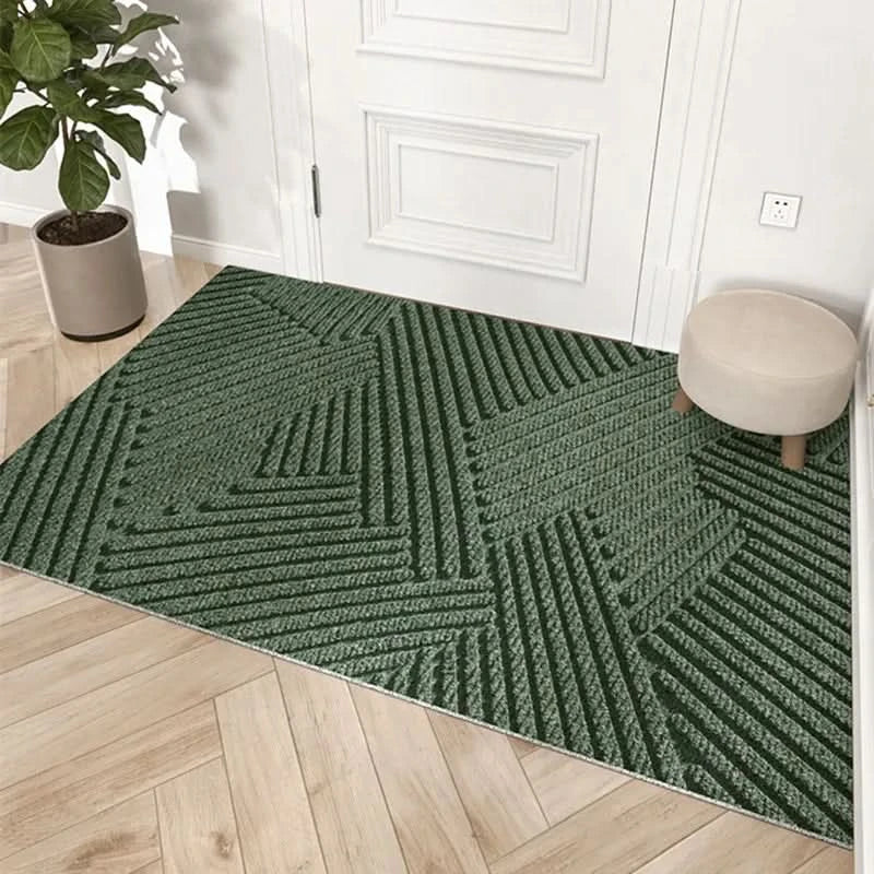 Sustainable non-slip entrance doormat. Eco-friendly indoor mat offers dirt trapping, floor protection & prevents slips.