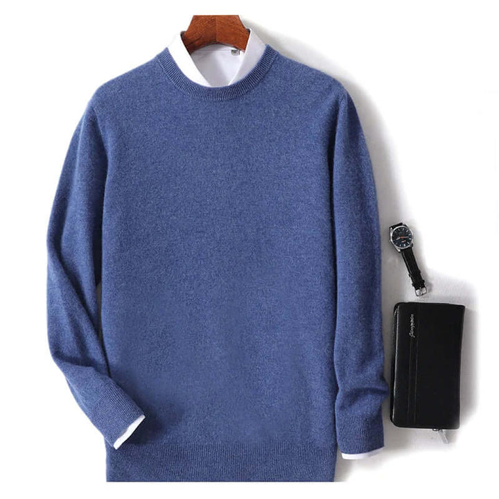 Men's Soft Knit Crew Neck Sweater