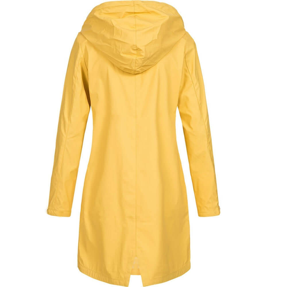 Women's Waterproof Hooded Raincoat