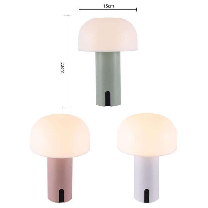 Dimmable Touch Control Mushroom Lamp