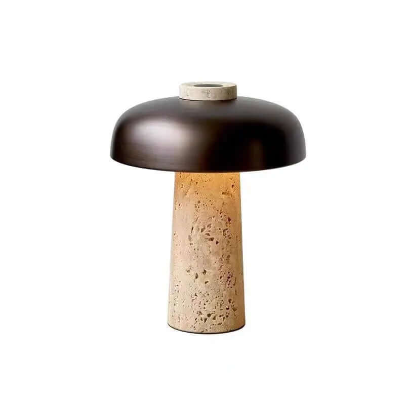 Natural Stone Table Lamp with Nordic Design