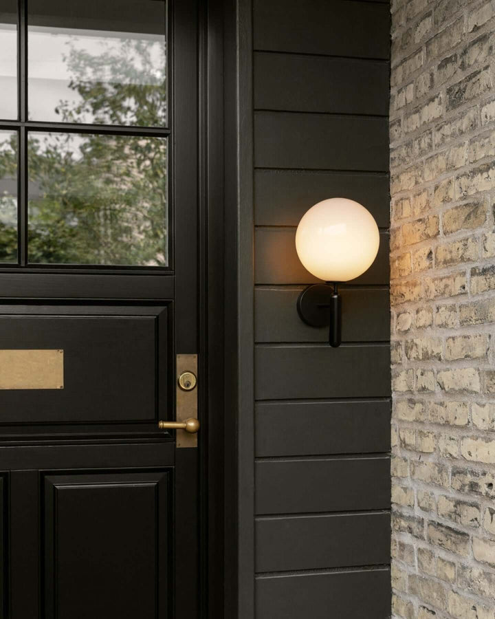Modern Glass Wall Sconce - Elegant Lighting Fixture