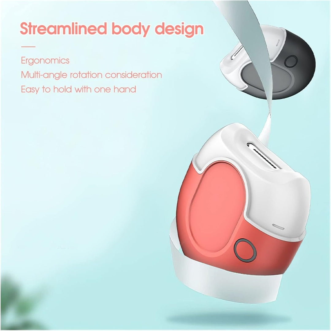 Electric nail clipper with sleek design, safe hidden blade, dual-speed modes for all ages, perfect for effortless grooming.