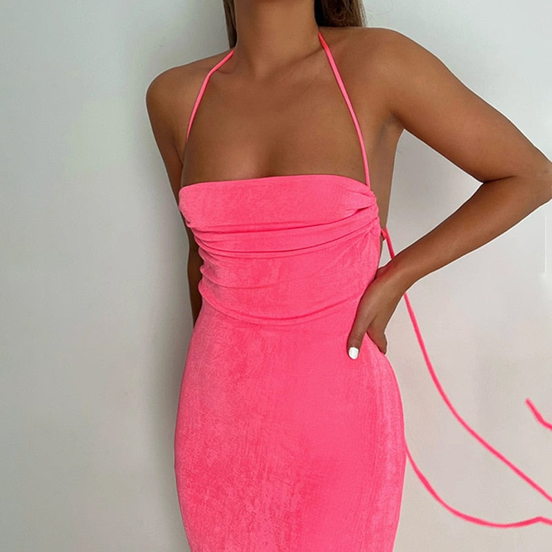Gold Fayen low back maxi dress, stunning long formal gown for women.