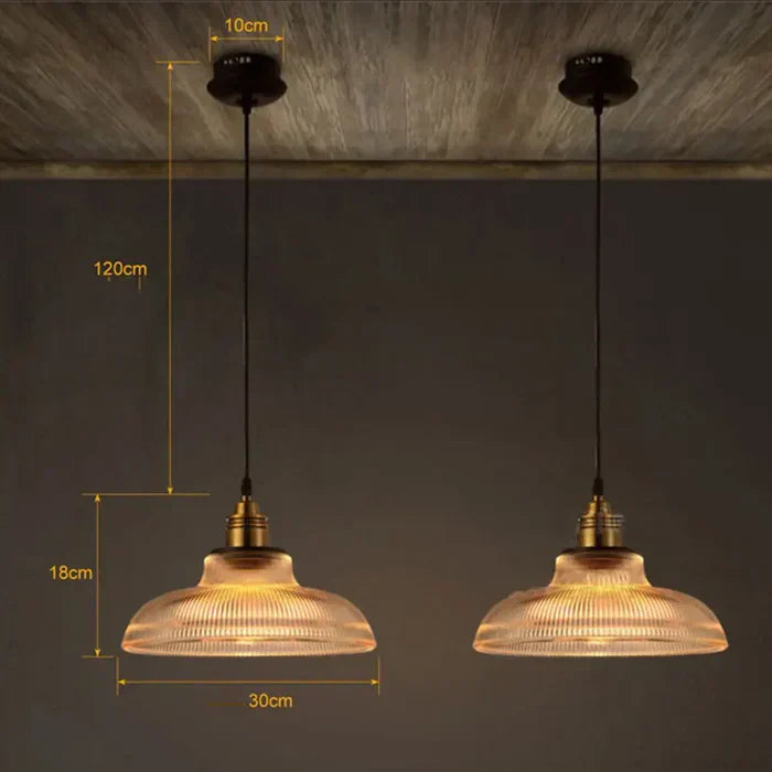 CrystalLoom glass pendant light, an elegant decorative lamp offering warm, modern lighting for any ceiling.
