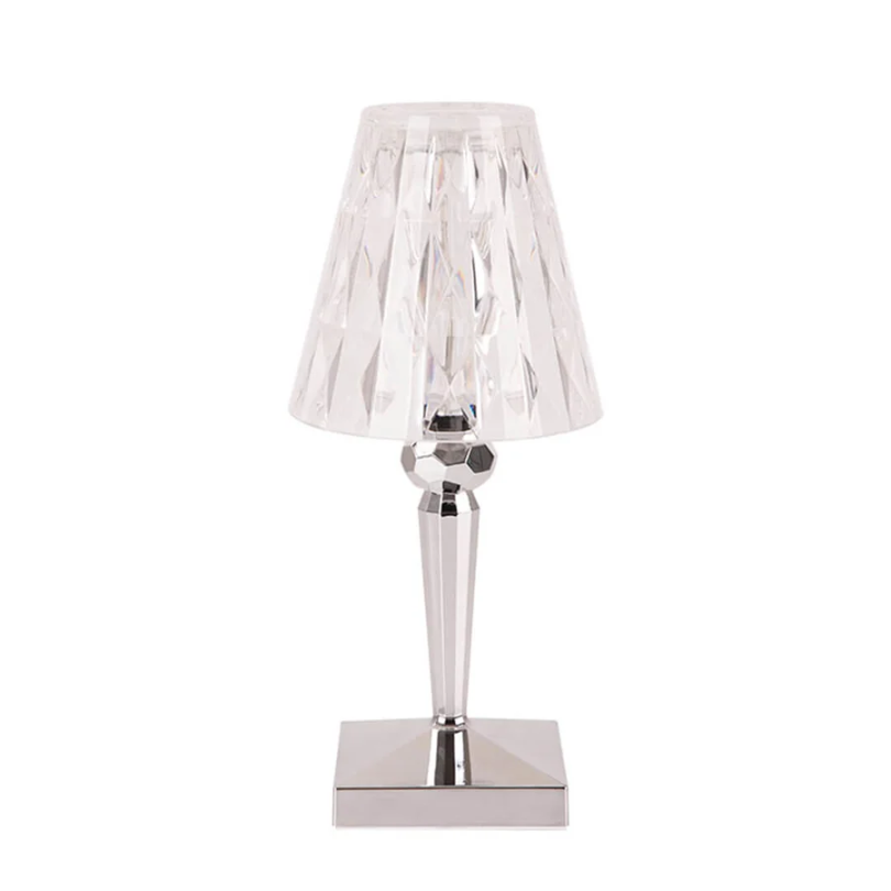 Elegant CrystalLuxe table lamp, perfect accent lighting for luxurious home decor.