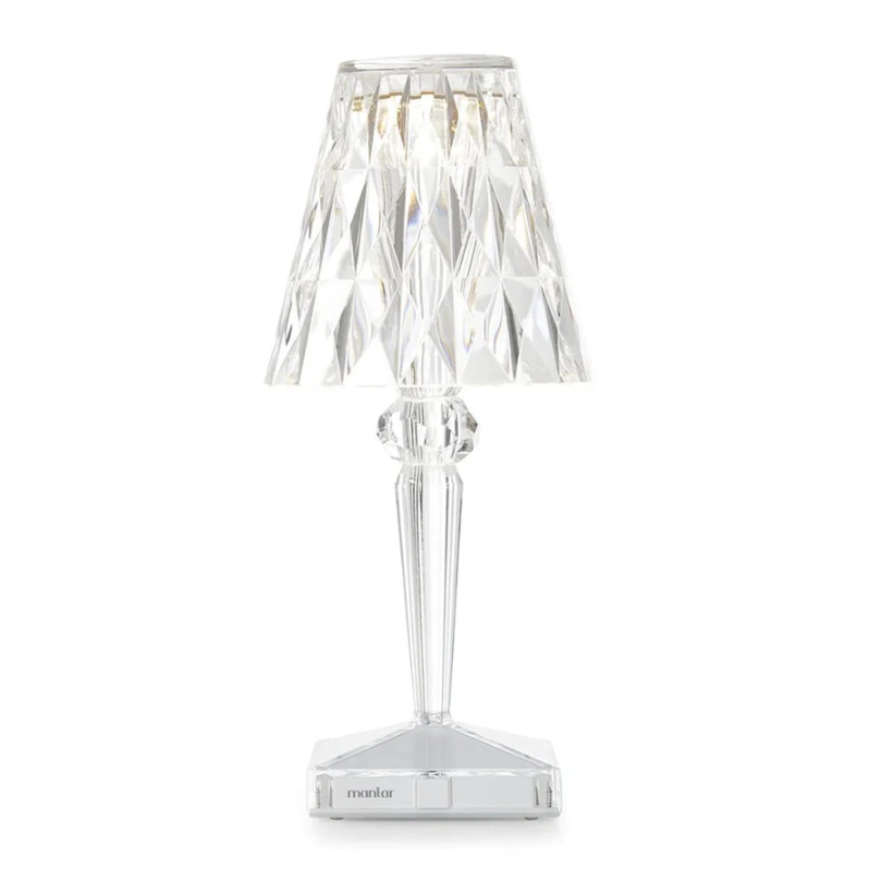 Bespoke crystal table lamp, bringing high-end luxury and lighting to your space.