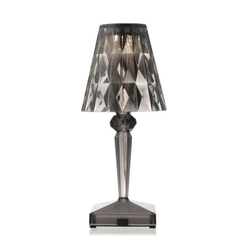 Decorative crystal table lamp, a sophisticated piece for modern home decor.