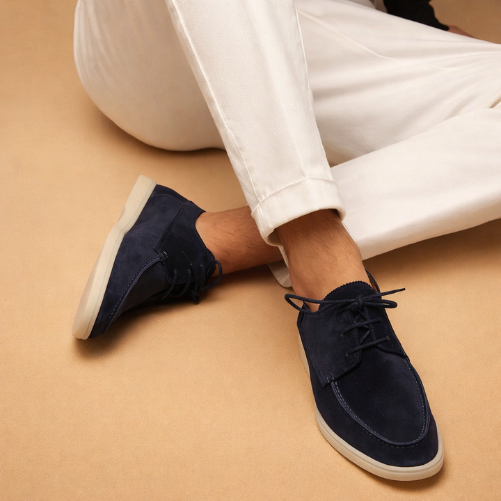 Elegant men's slip-on loafers, providing comfort and versatile style for casual & dress wear.