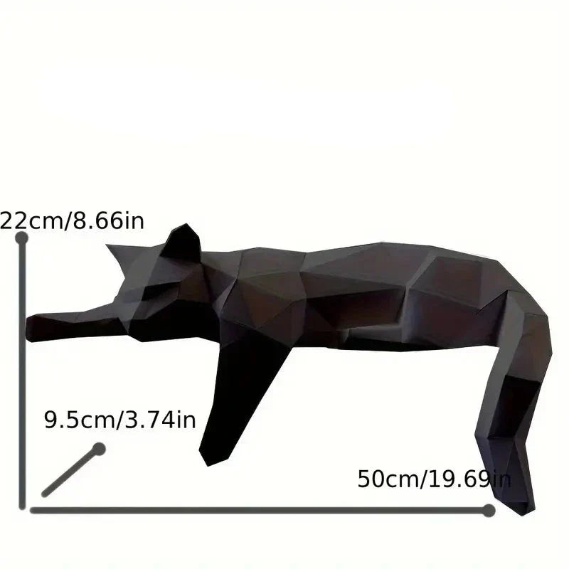 Stylish decorative cat sculpture, a unique cat lover gift & elegant accent for any modern home or office decor.
