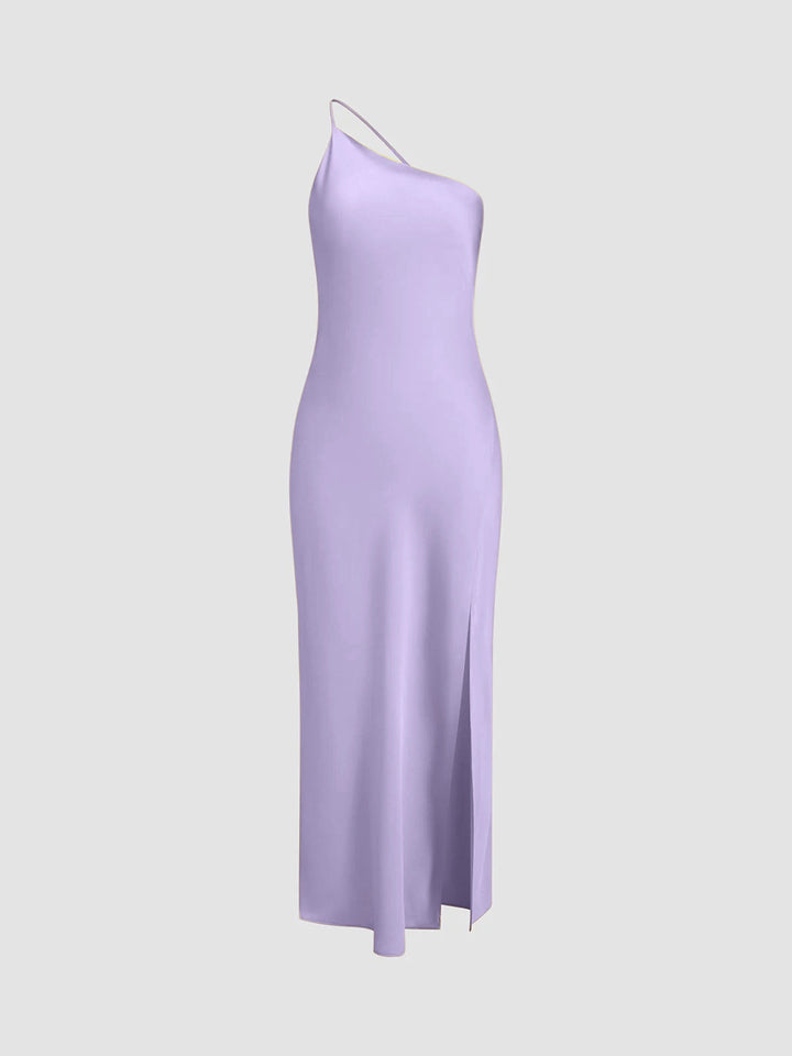 Sophisticated open back maxi dress for women, a versatile elegant gown for wedding guests & parties.