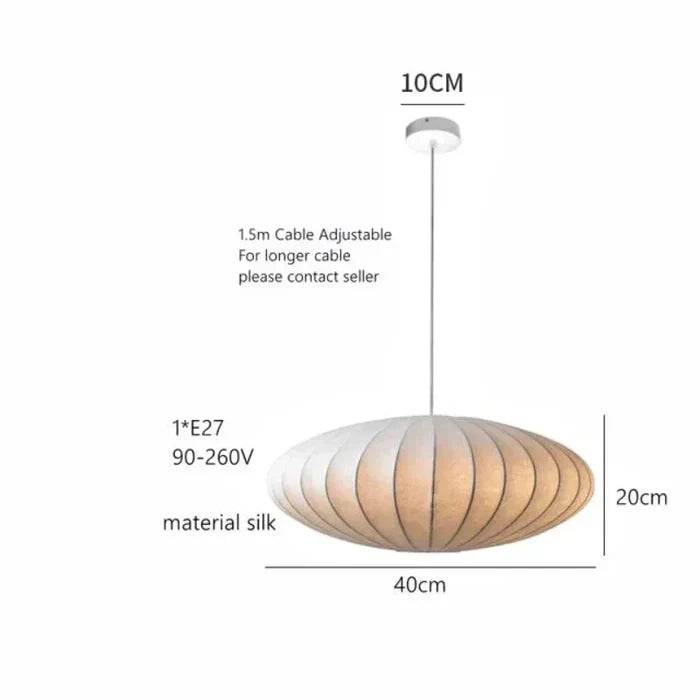 Luxury crystal pendant light featuring a chic silk shade, ideal elegant ceiling fixture for indoor lighting.
