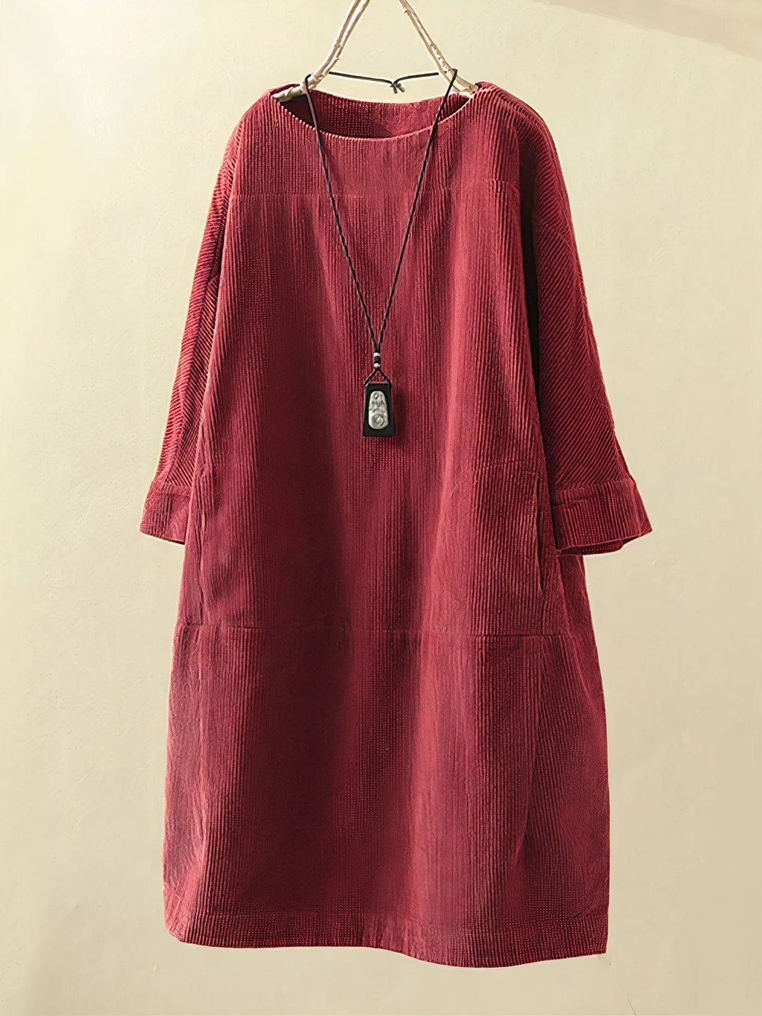 Curvy women's elegant draped dress, tummy control comfort, flowy for everyday fashion.
