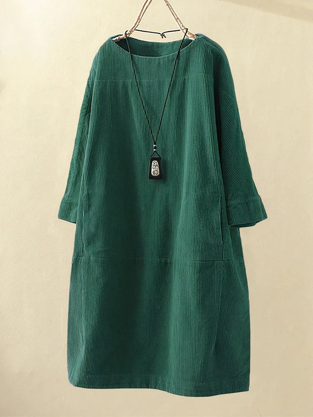 Flattering silhouette women's draped dress, tummy control, elegant fashion.