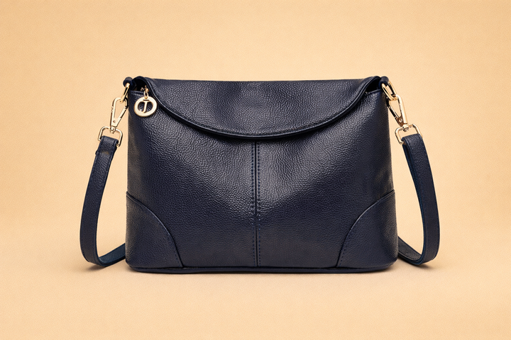 Chic women's versatile shoulder bag, convertible to a crossbody, ideal for elegant everyday fashion.