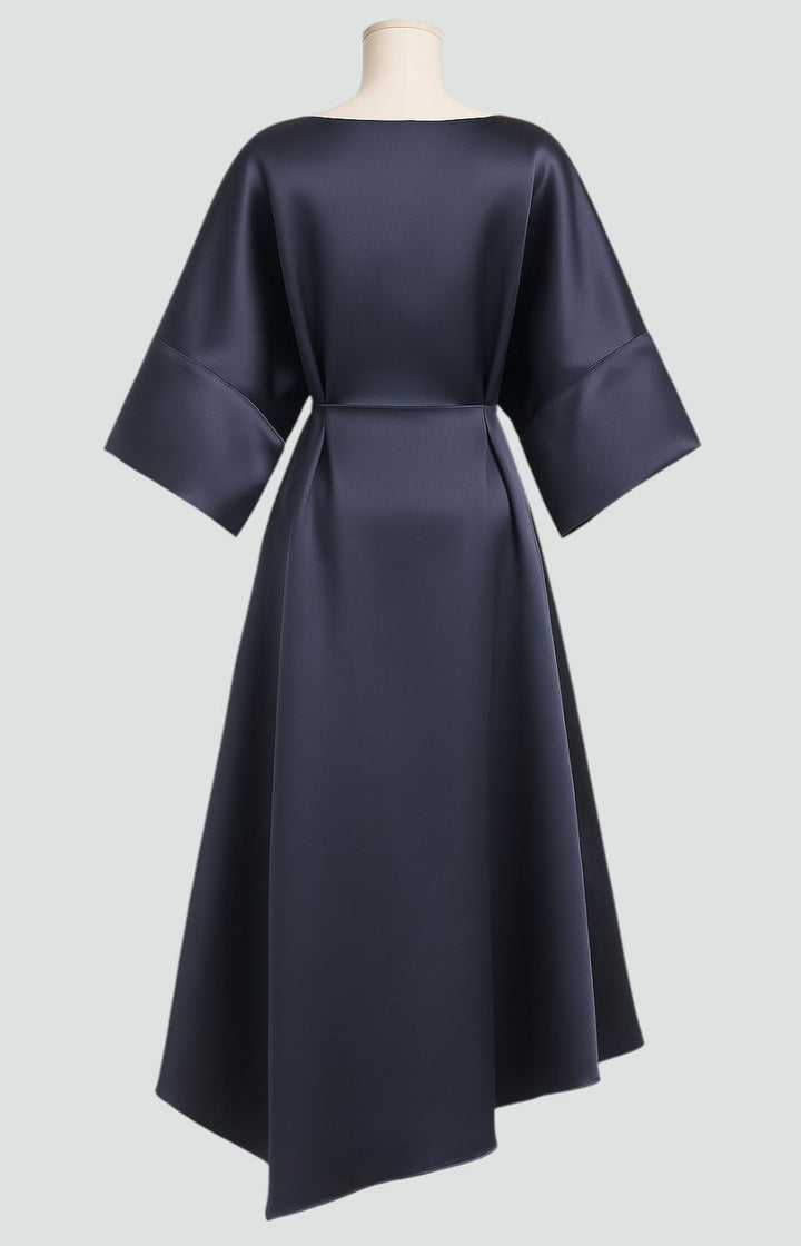 Women's elegant long flowing dress. Versatile, modest & comfortable, ideal for summer and special events.