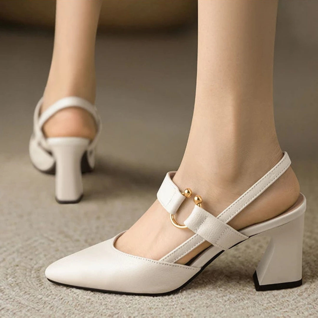 Stylish women's heels offering orthopedic support, cushioning, and stability. Ideal elegant fashion footwear.