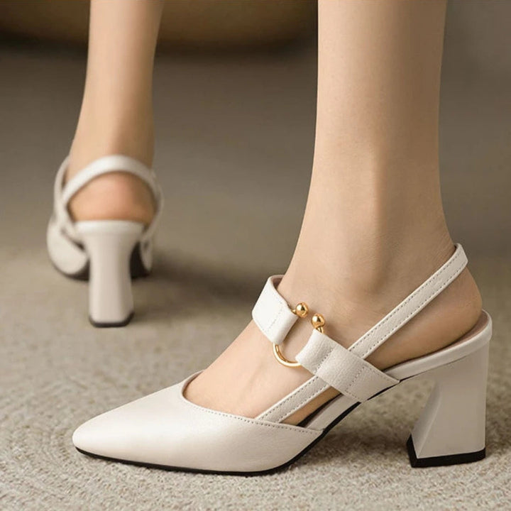 Stylish women's heels offering orthopedic support, cushioning, and stability. Ideal elegant fashion footwear.