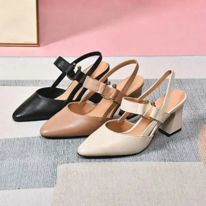 Elegant women's work & dress heels. Orthopedic comfort footwear providing support and stability for professionals.