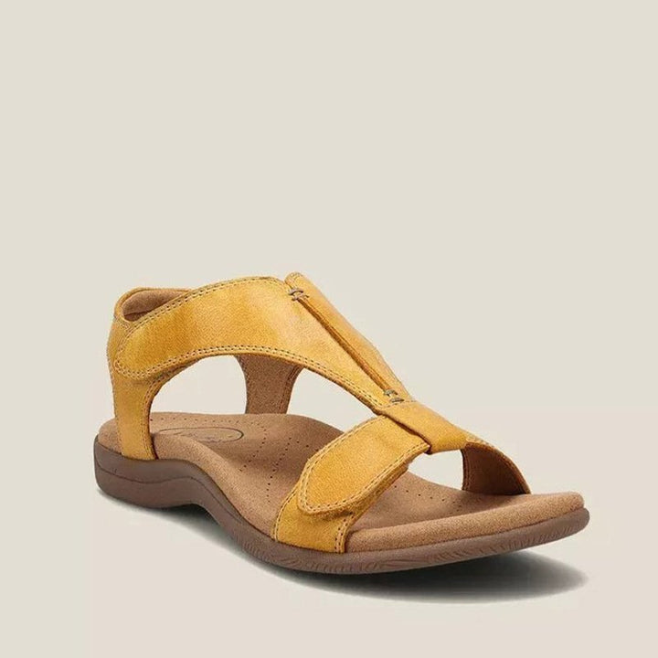 Versatile women's summer sandals, combining elegant style with orthopedic comfort for walking & daily activities.