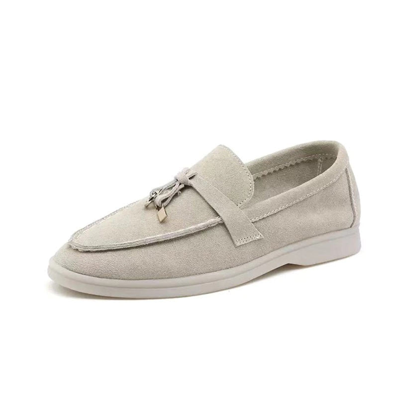 Professional women's pointed-toe loafers, comfortable & elegant office shoes for daily wear.
