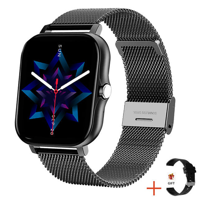 New women's smartwatch with an elegant gold finish, advanced health monitoring and fitness features.