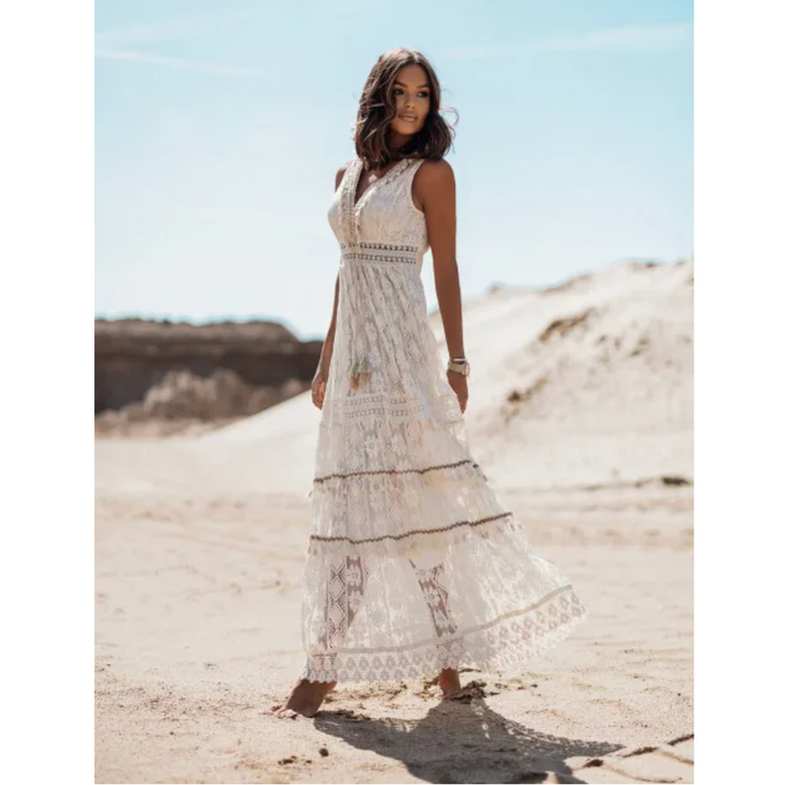 Comfortable summer maxi dress for women. Stylish and versatile, perfect for day or evening.