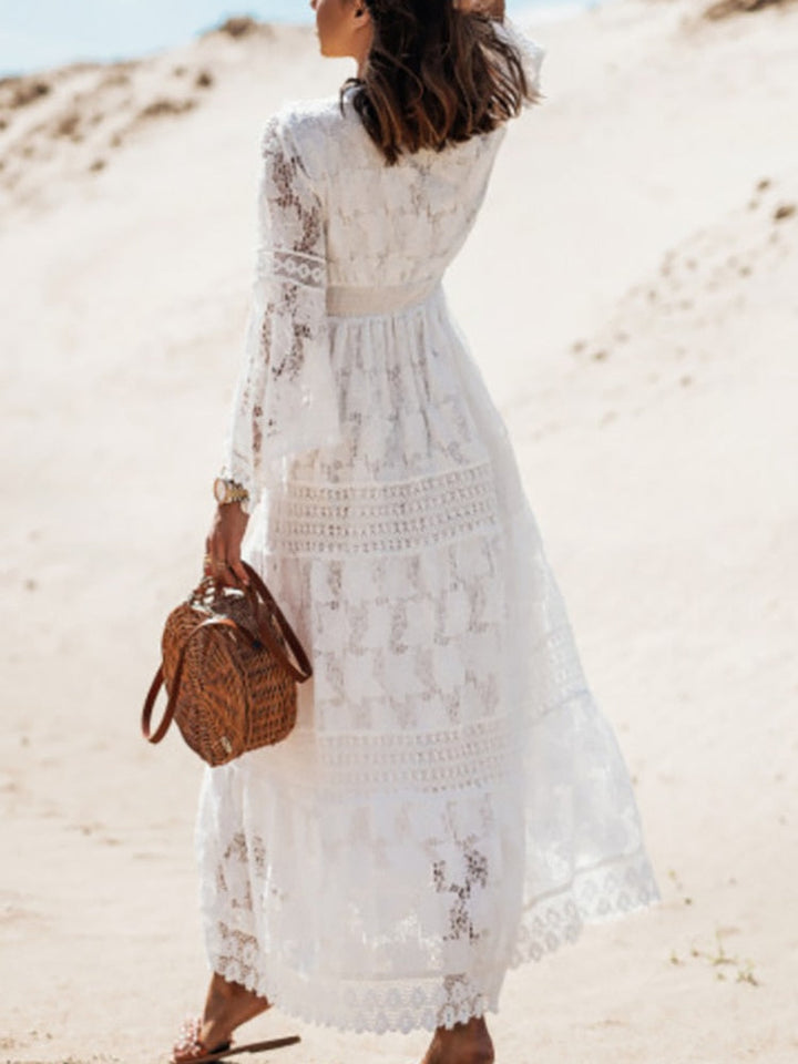 Fashionable women's summer dress. Offering comfort and style, an elegant choice for day or night.