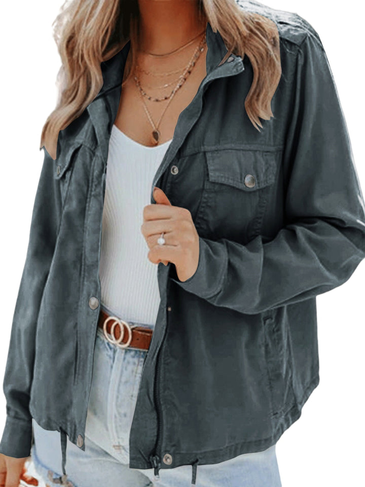Comfortable & stylish Eliza's Jacket for women. Versatile long sleeve outerwear, perfect for everyday fashion.