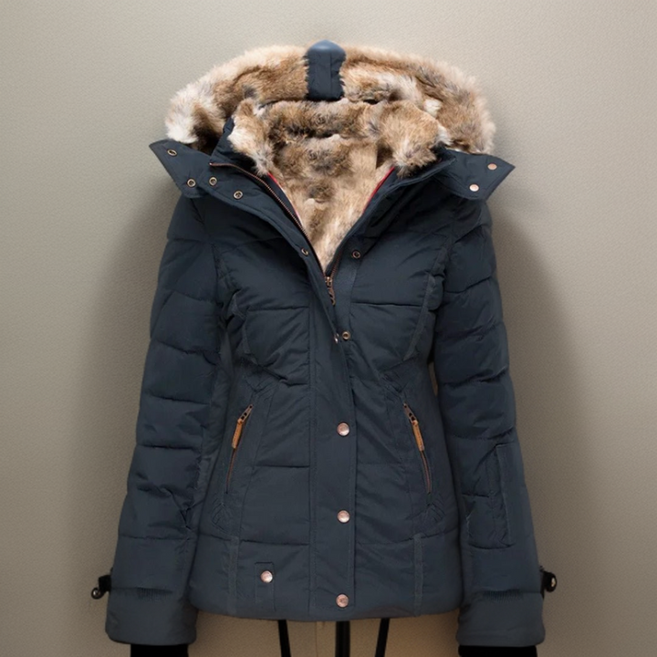 Modern Elodie women's winter jacket, a warm and comfortable outerwear piece for stylish cold weather.