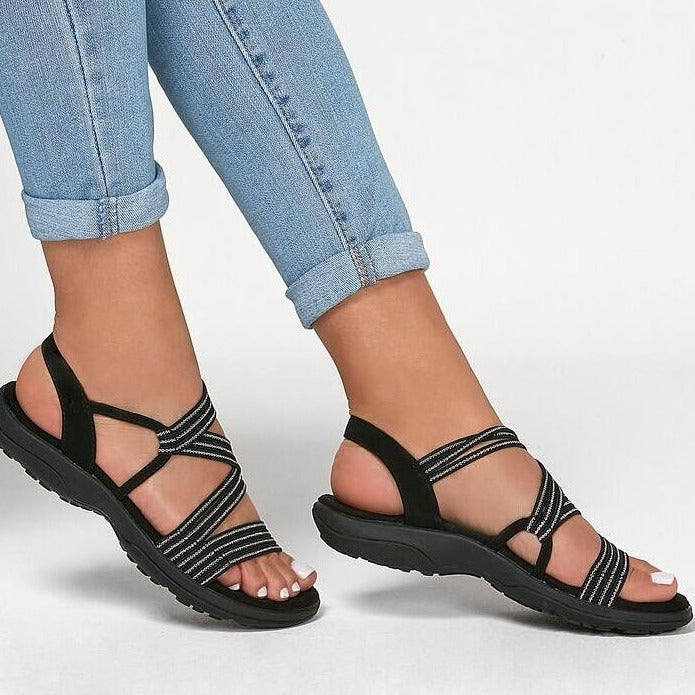Elvira women's orthopedic sandals with adjustable straps for all-day comfort and arch support.