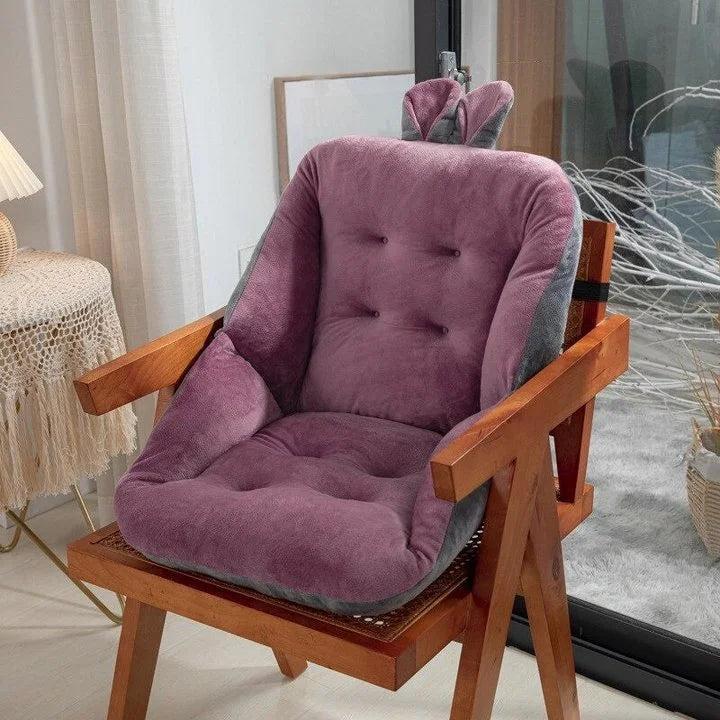 "Ergonomic memory foam coccyx cushion for sciatica and tailbone relief, ideal for office chairs, car seats, in charcoal color