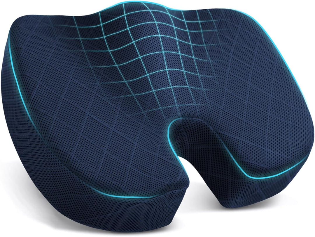High-density memory foam seat cushion for ultimate comfort in any chair.