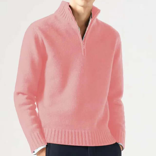 Men’s Half-Zip Warm Sweater
